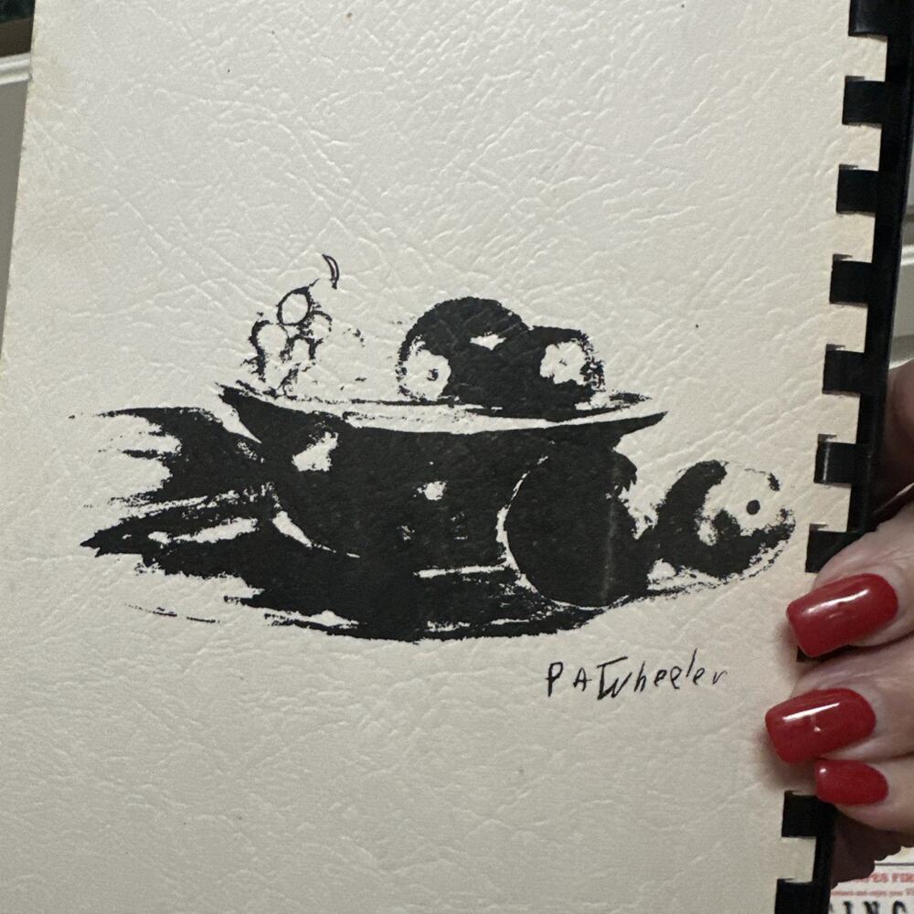 1988 Paintable Edibles Art League of Baytown Texas - Create a Cookbook - Picture 3 of 7